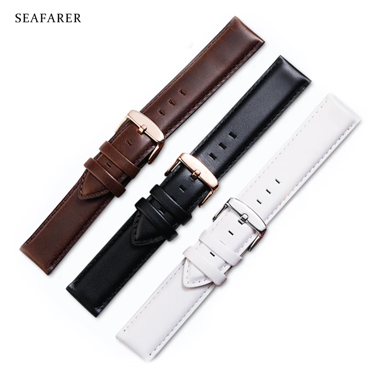 Daniel Wellington Watches & Jewelry Online Store - High Quality Genuine Leather Watch Strap