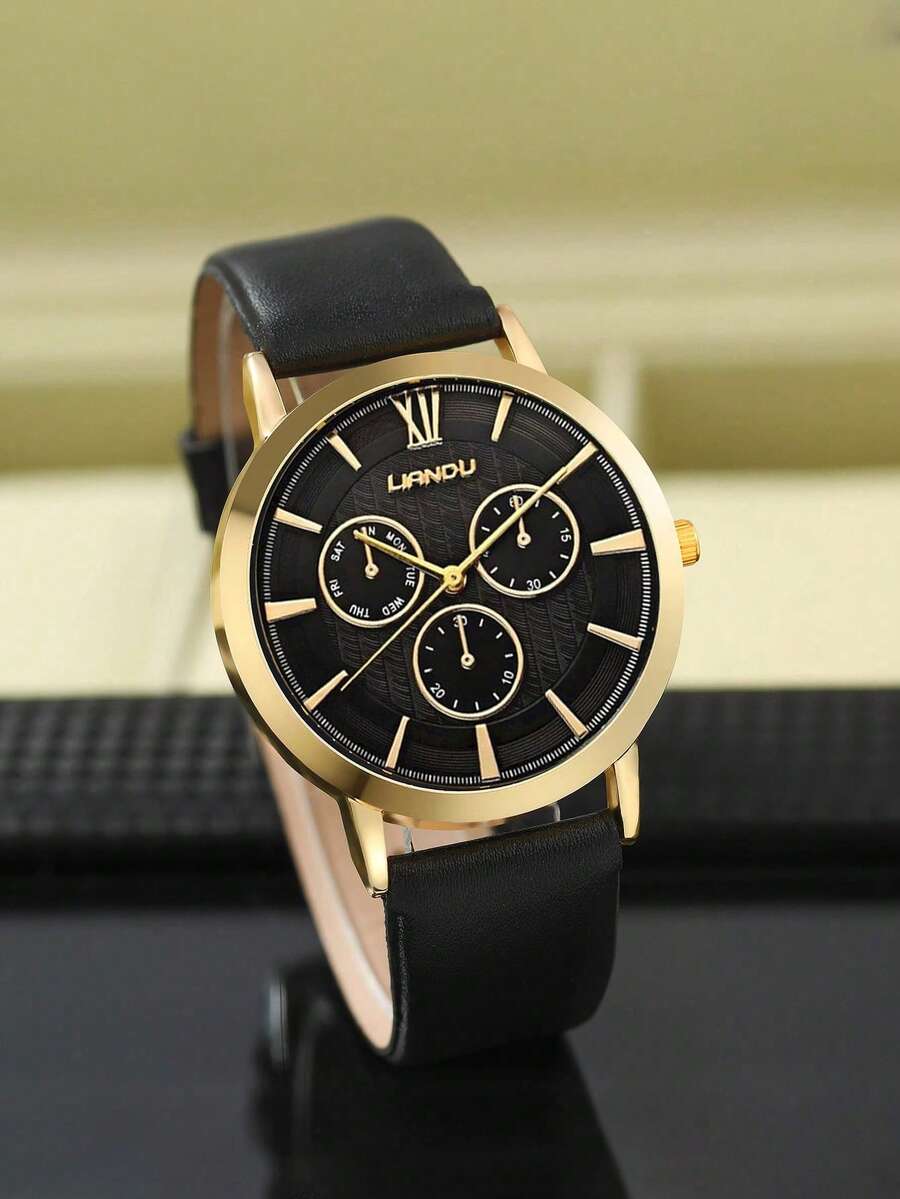 Leather Bracelet - LIANDU LIANDU 1 Set Men's Fashion