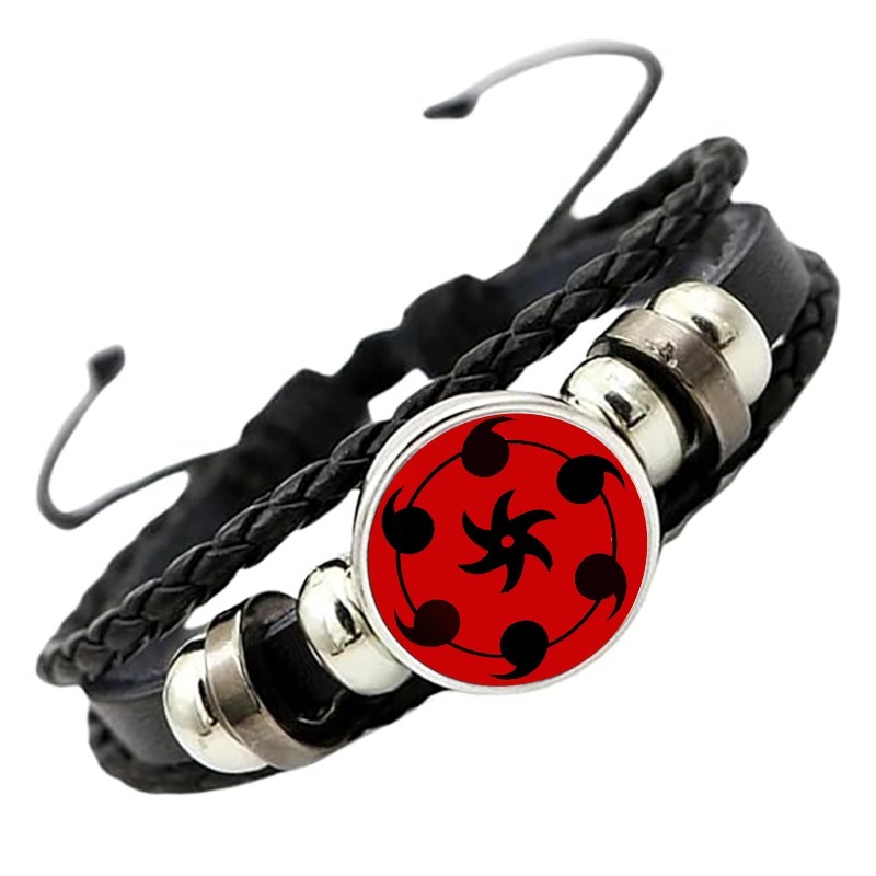 Anime Naruto Snap Weave Leathe - Leather Bracelet ulasan dan harga