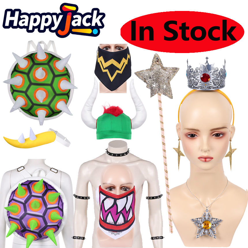 Bowser Jr Cosplay Scarf Mask A - Leather Bracelet ulasan dan harga