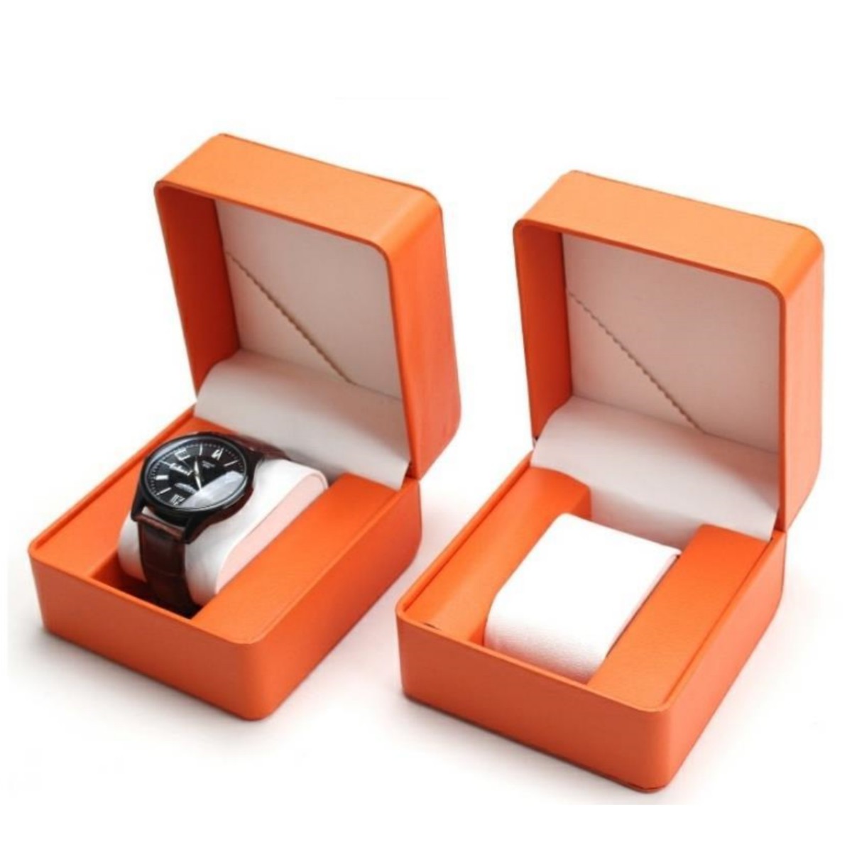 Watch Storage Box Pu Single Wa - Jewelry Type Watches ulasan dan harga