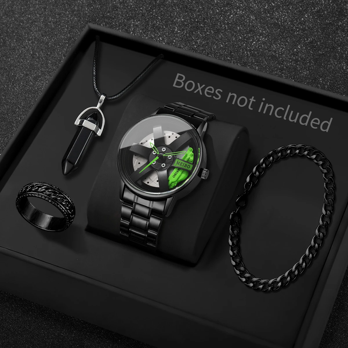 4PCS/Set Fashion 3d Car Wheel  - Jewelry Type Watches ulasan dan harga
