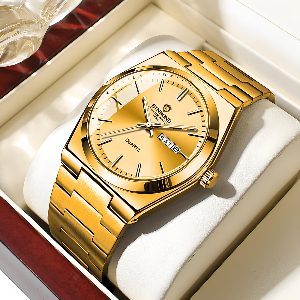BINBOND Genuine Men Watch Ligh - Seiko Watch 5 Sports ulasan dan harga