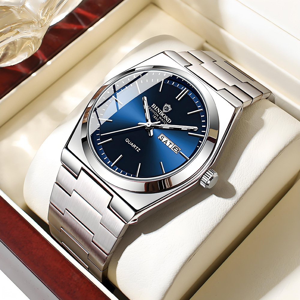 BINBOND Genuine Men Watch Ligh - Seiko Watch 5 Sports ulasan dan harga