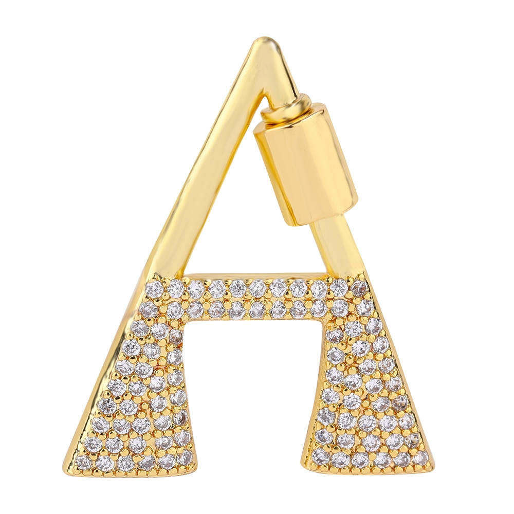 Juya 18K Gold Plated 26 Alphab - Engraved Name Necklace ulasan dan harga