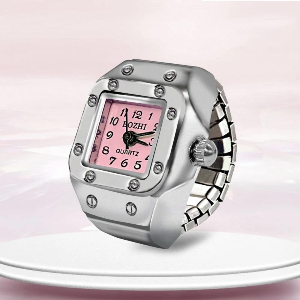 Creative Square Dial Ring Watc - Jewelry Type Watches ulasan dan harga
