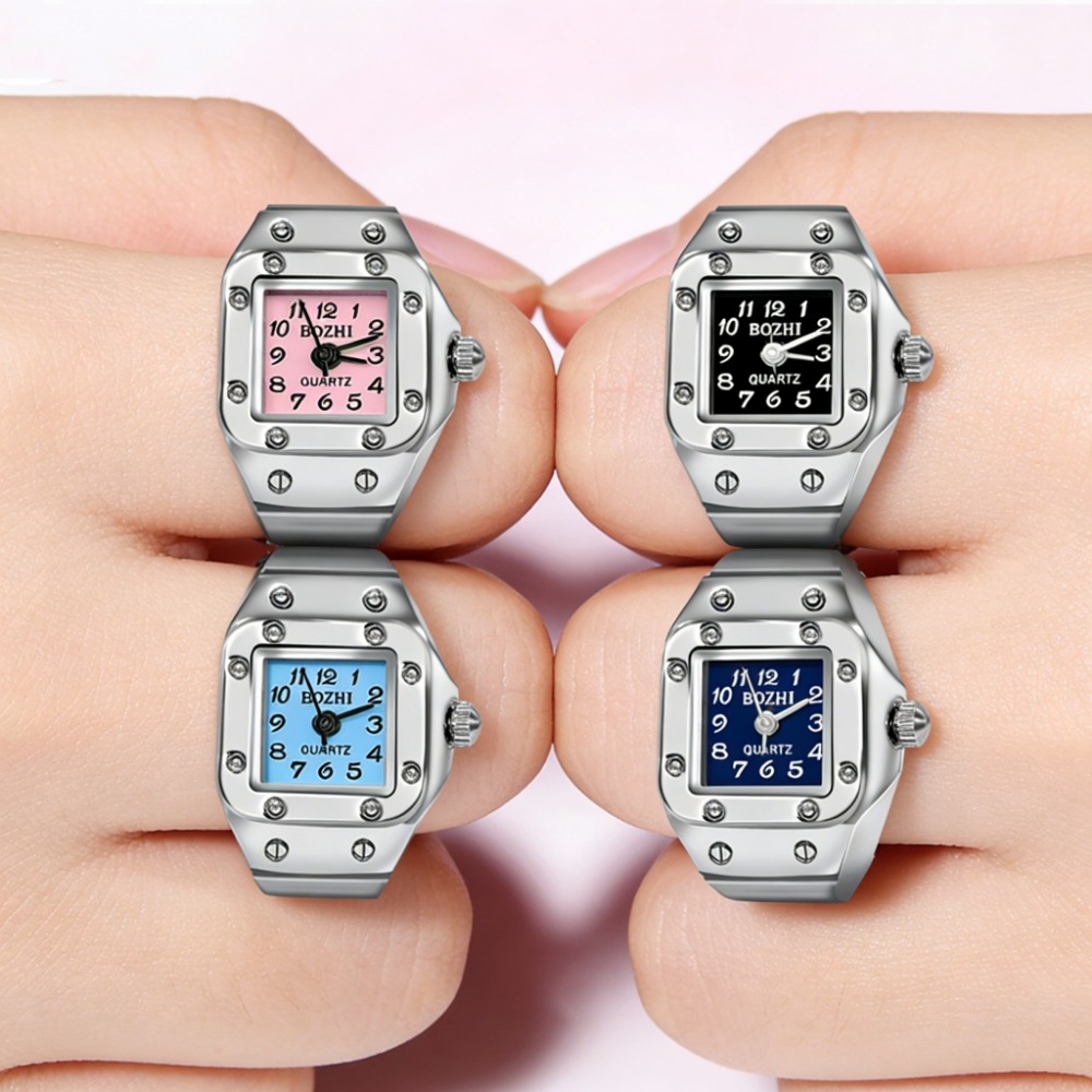 Creative Square Dial Ring Watc - Jewelry Type Watches ulasan dan harga