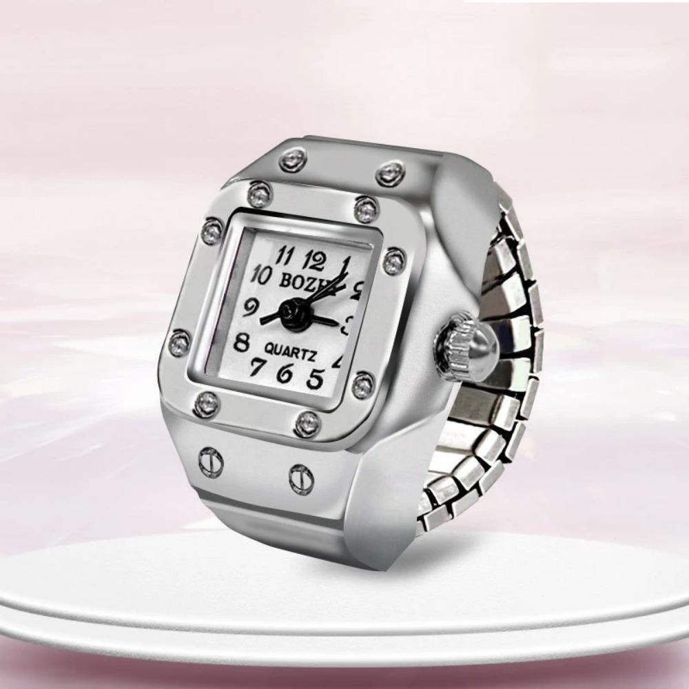 Creative Square Dial Ring Watc - Jewelry Type Watches ulasan dan harga