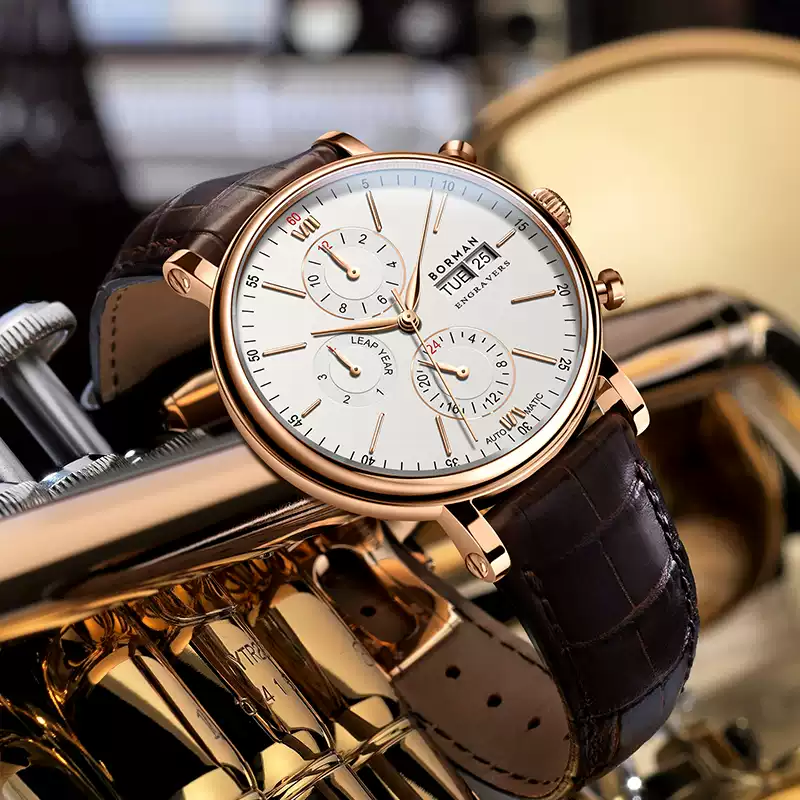 Berman 2026 New Men's Watch Wa - Leather Bracelet ulasan dan harga