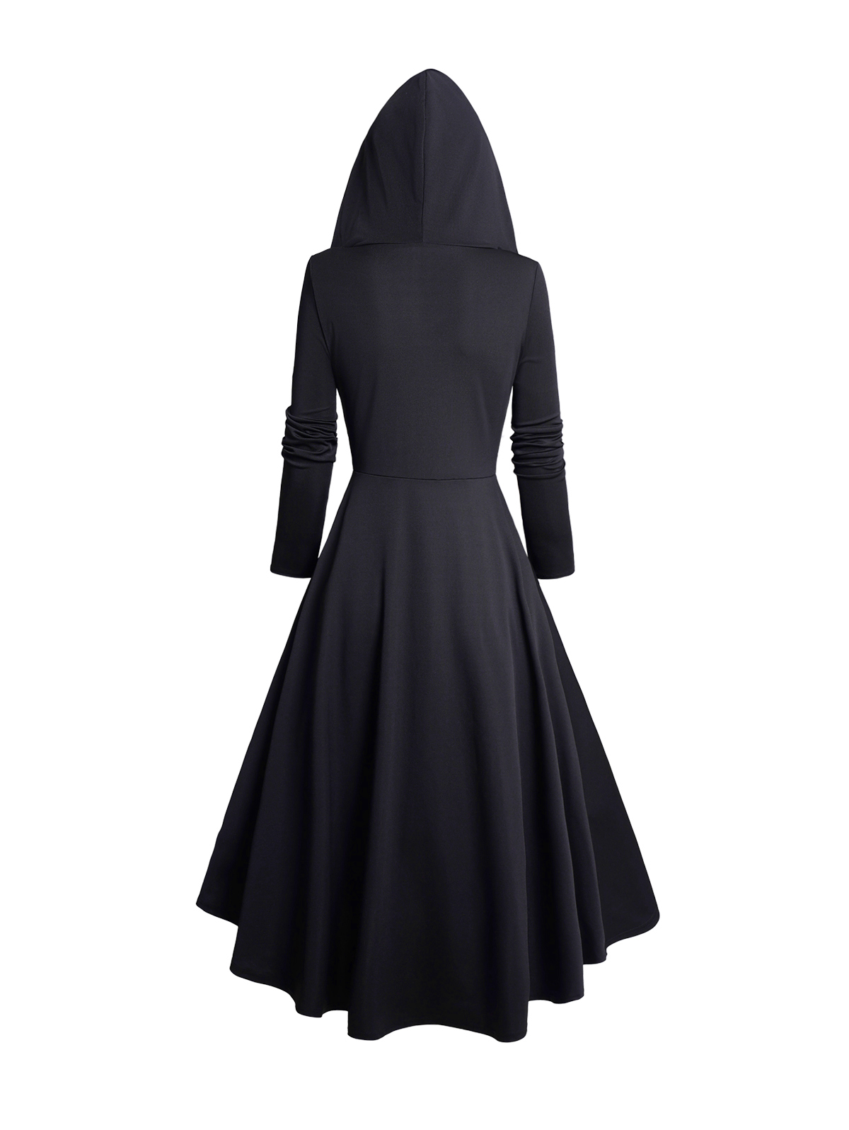 Women's Hoodie Dresses Hallowe - Gothic Skull Ring ulasan dan harga