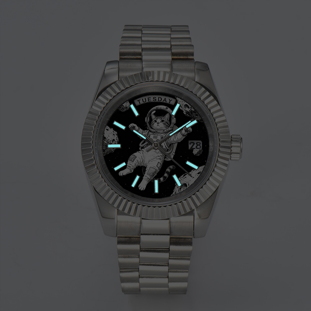 Creative men's watch 40mm/36mm - Leather Bracelet ulasan dan harga