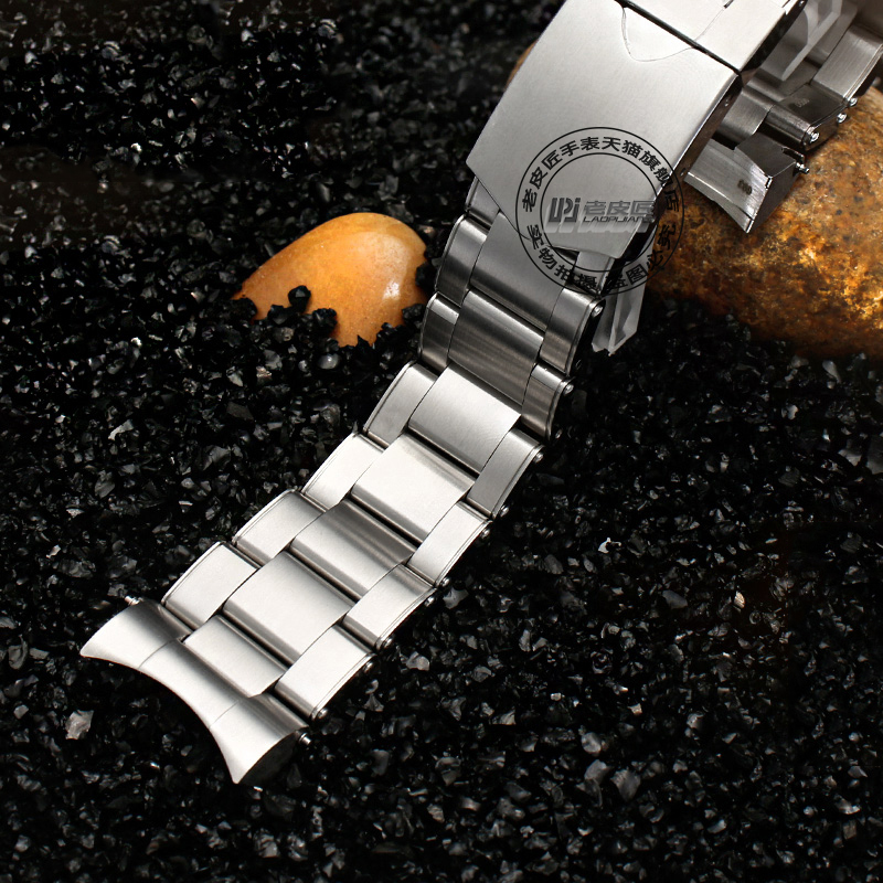 20mm 22mm Solid Fine Curved En - Jewelry Type Watches ulasan dan harga