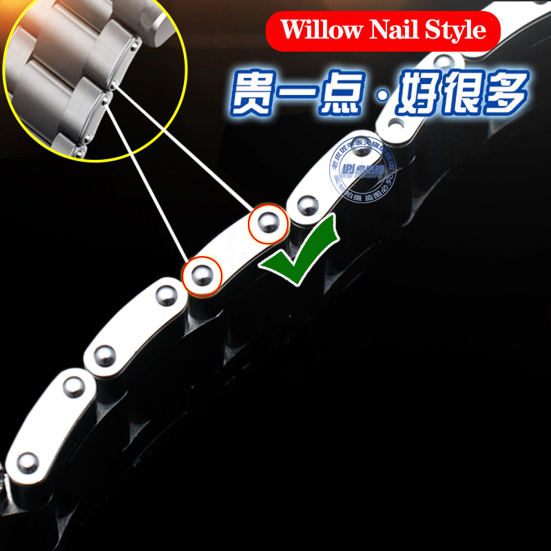 20mm 22mm Solid Fine Curved En - Jewelry Type Watches ulasan dan harga