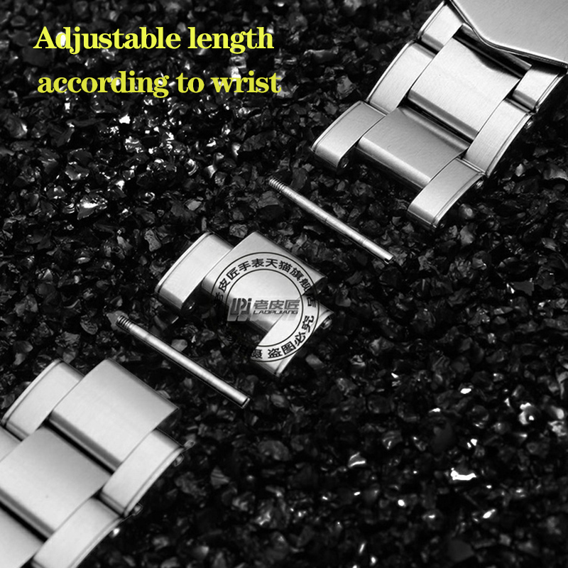 20mm 22mm Solid Fine Curved En - Jewelry Type Watches ulasan dan harga