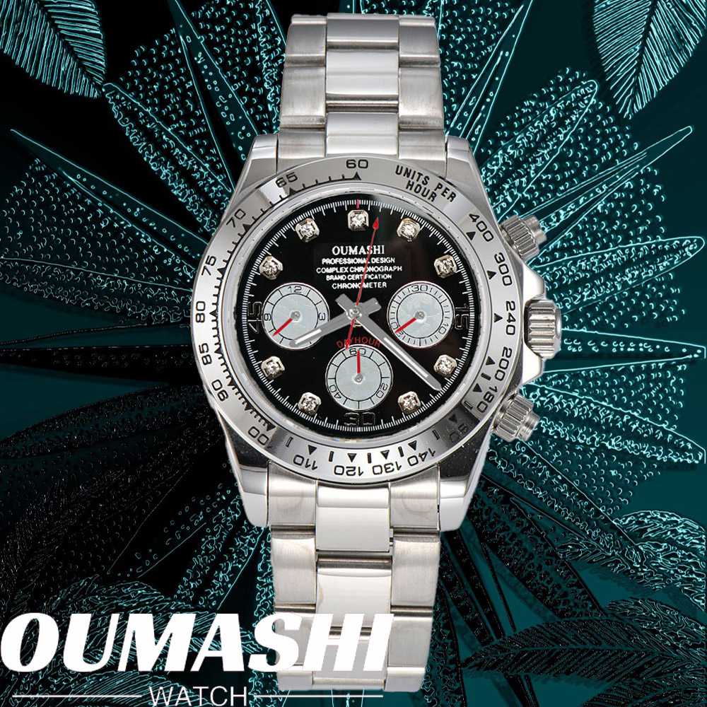 Luxury VK63 WATCH 39.3mm quart - Leather Bracelet ulasan dan harga