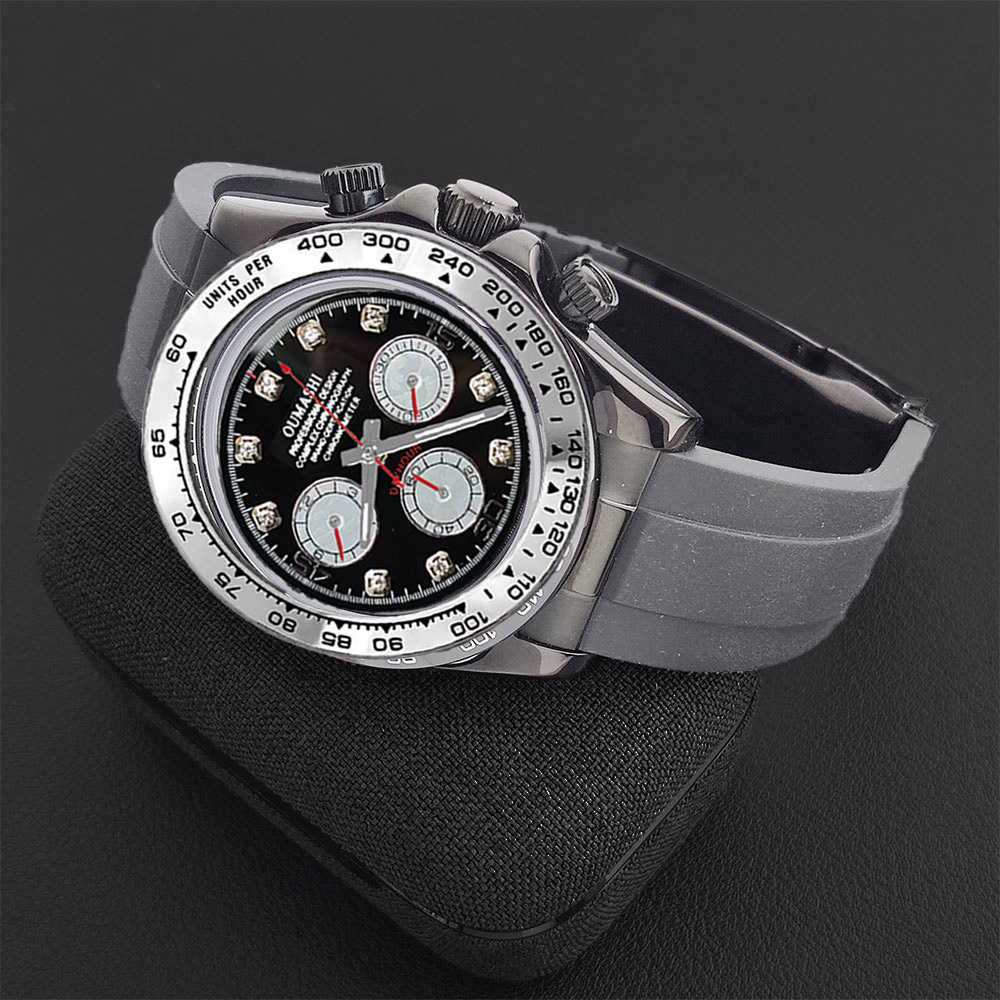 Luxury VK63 WATCH 39.3mm quart - Leather Bracelet ulasan dan harga
