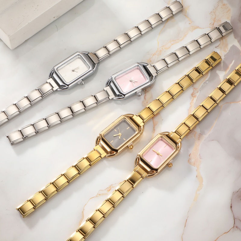 2026 Golden Square Watch Gift  - Jewelry Type Watches ulasan dan harga