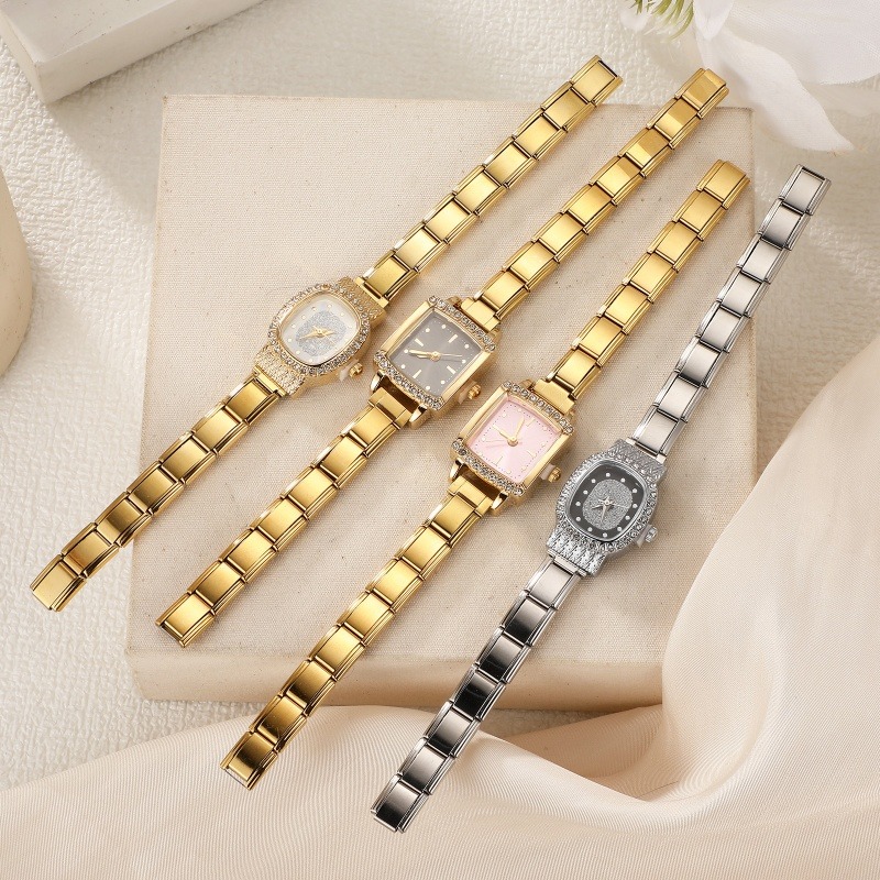2026 Golden Square Watch Gift  - Jewelry Type Watches ulasan dan harga