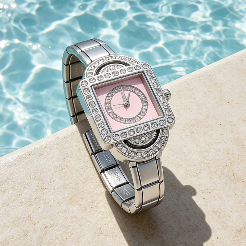 2026 Golden Square Watch Gift  - Jewelry Type Watches ulasan dan harga