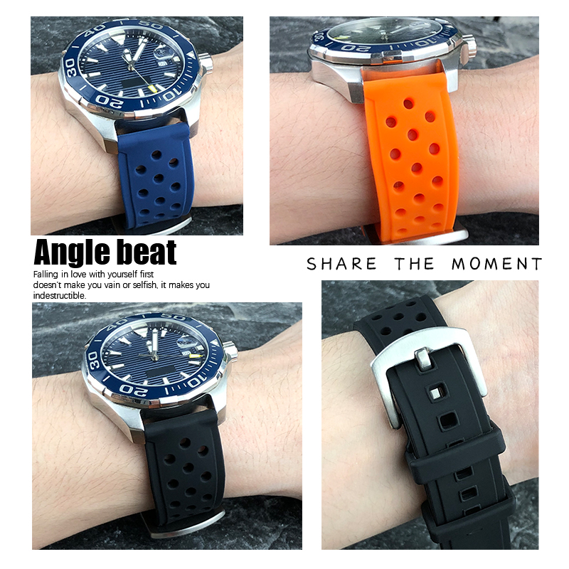 22mm 21mm 20mm Silicone Watch  - Seiko Watch 5 Sports ulasan dan harga