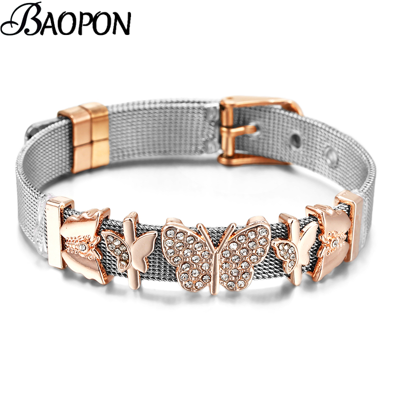 Stainless Steel Mesh Bracelets - Best Jewelry Watches Women ulasan dan harga