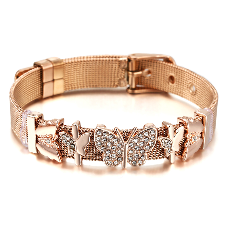 Stainless Steel Mesh Bracelets - Best Jewelry Watches Women ulasan dan harga