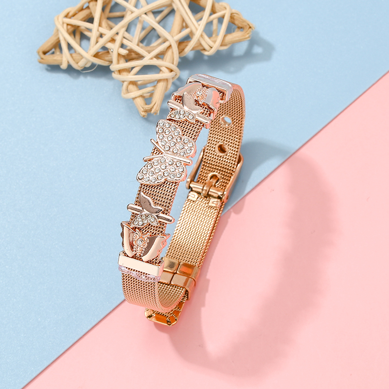 Stainless Steel Mesh Bracelets - Best Jewelry Watches Women ulasan dan harga