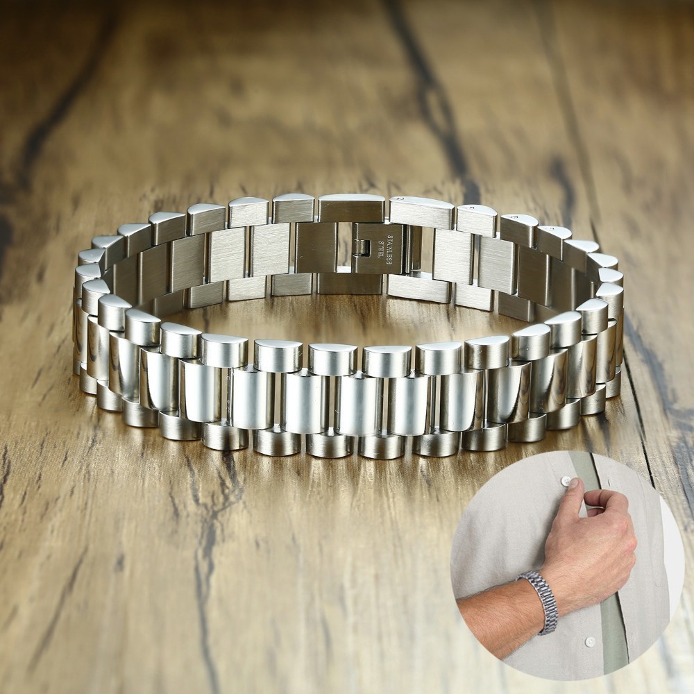 Gent's President Bracelet Stai - Jewelry Type Watches ulasan dan harga