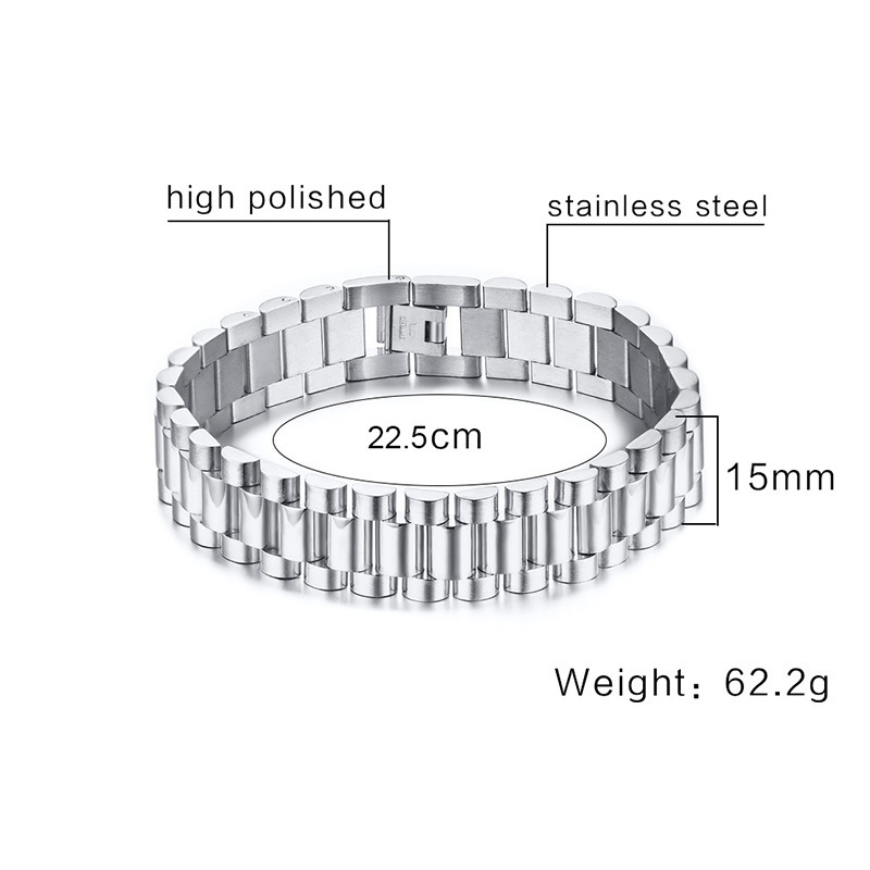 Gent's President Bracelet Stai - Jewelry Type Watches ulasan dan harga