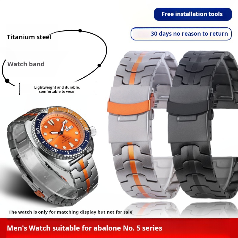 22mm For Seiko canned abalone  - Seiko Watch 5 Sports ulasan dan harga