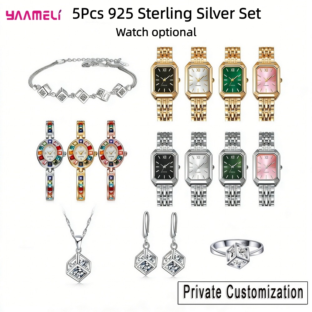 Luxuriou 925 Sterling Silver G - Best Jewelry Watches Women ulasan dan harga