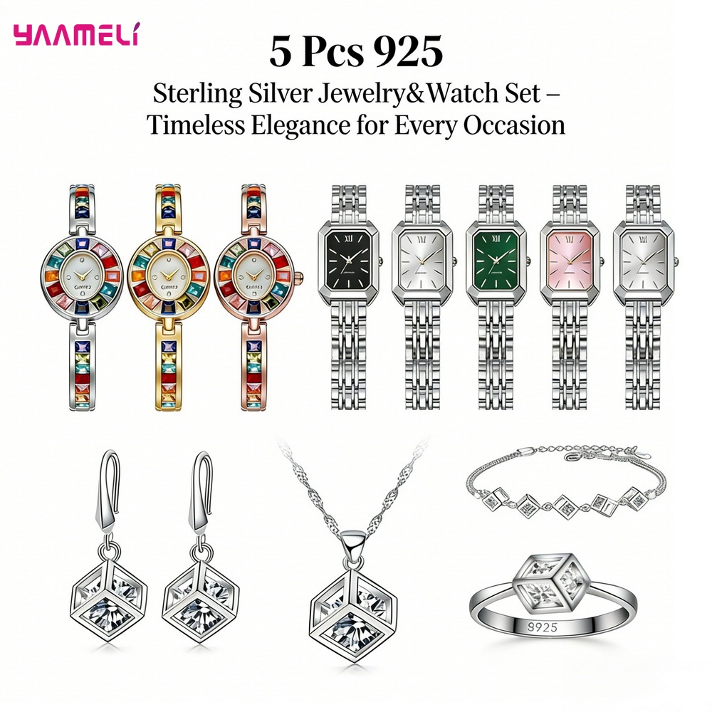 Luxuriou 925 Sterling Silver G - Best Jewelry Watches Women ulasan dan harga