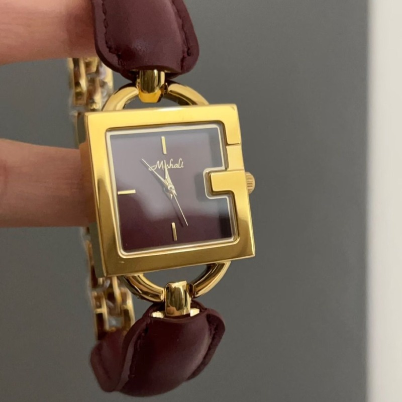 PEIYING Niche High-end Design  - Leather Bracelet ulasan dan harga