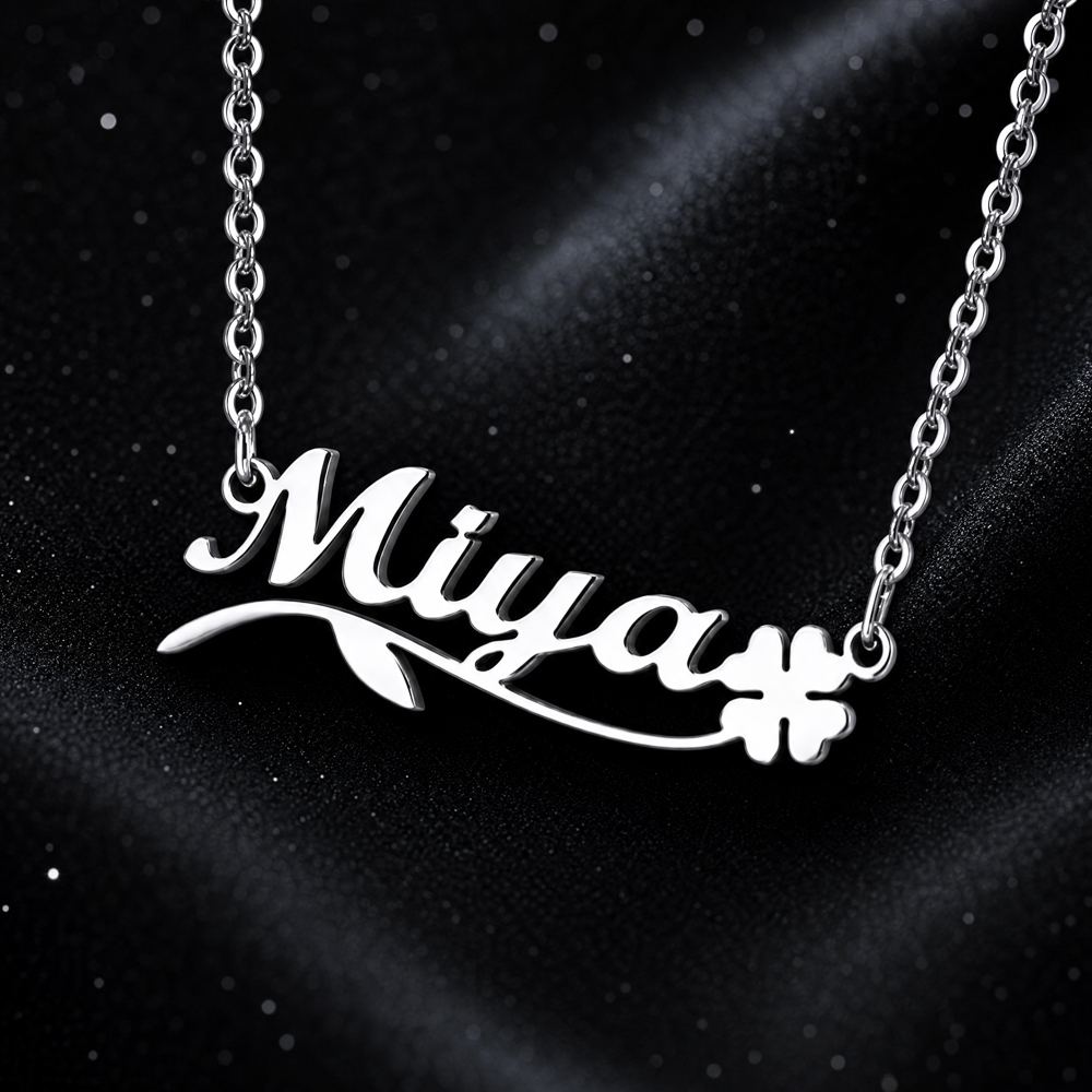 Custom Butterfly Name Necklace - Engraved Name Necklace ulasan dan harga