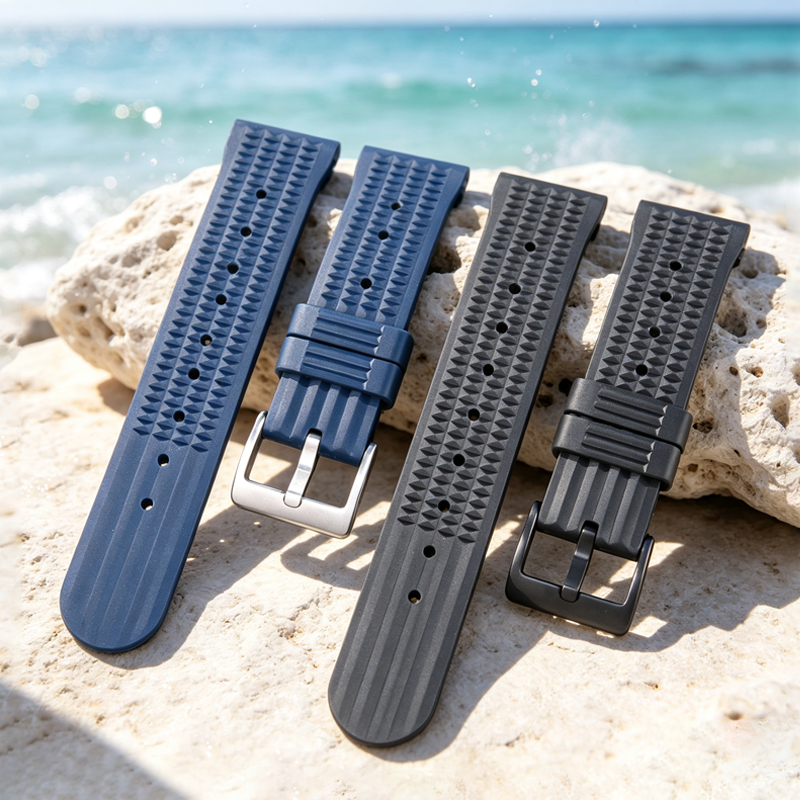 20MM 22MM  Silicone Watch Stra - Seiko Watch 5 Sports ulasan dan harga