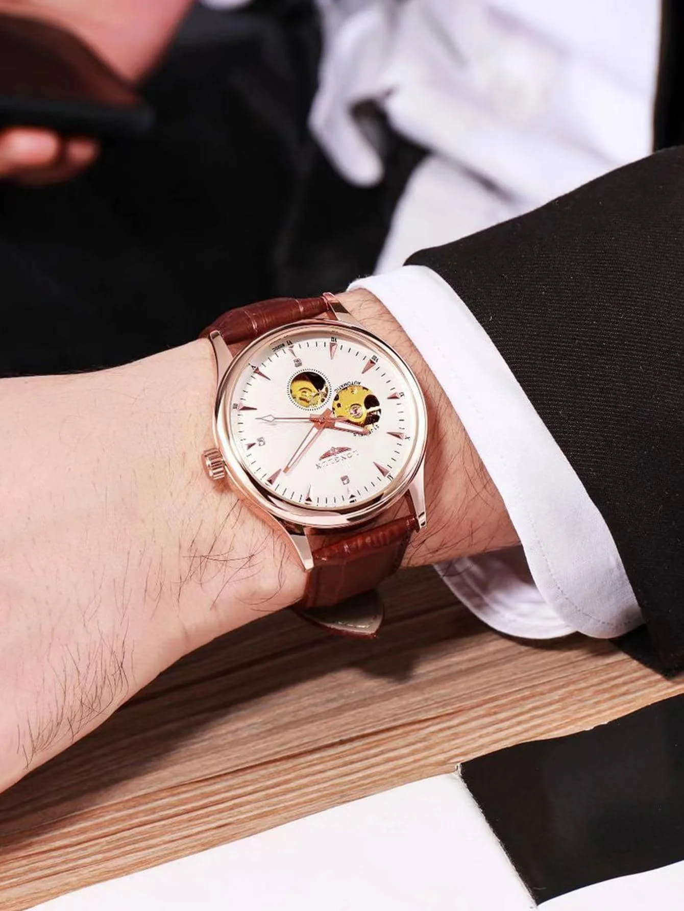 LONGLUX Automatic Watch Elegan - Seiko Watch 5 Sports ulasan dan harga